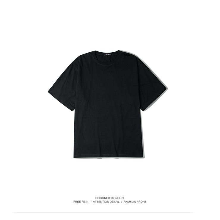 ブラック | ビッグシルエット 半袖Tシャツ メンズ | RAiseNsE 