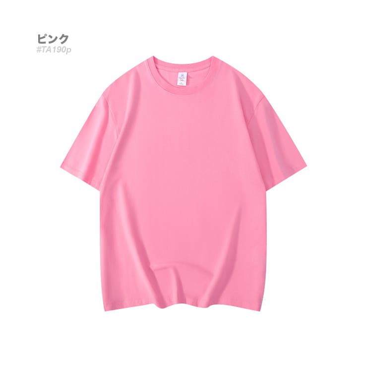 ピンク | ビッグシルエット 半袖Tシャツ メンズ | RAiseNsE 