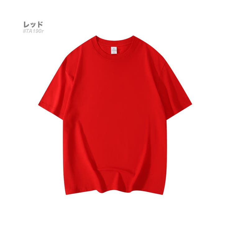 レッド | ビッグシルエット 半袖Tシャツ メンズ | RAiseNsE 