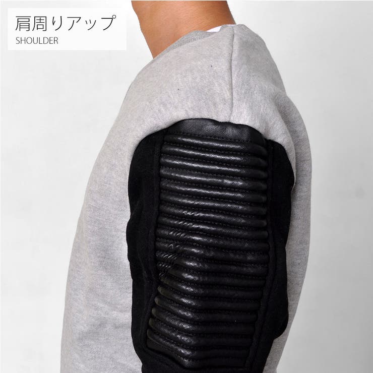 バイカースウェット トレーナー 裏起毛 | RAiseNsE  | 詳細画像7 