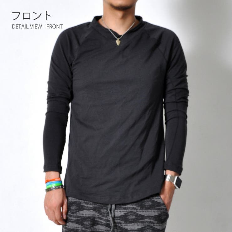 ラグラン ロングスリーブTシャツ カットソー | RAiseNsE  | 詳細画像8 
