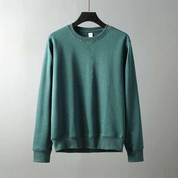 グリーン | 裏起毛 トレーナー メンズ | RAiseNsE 