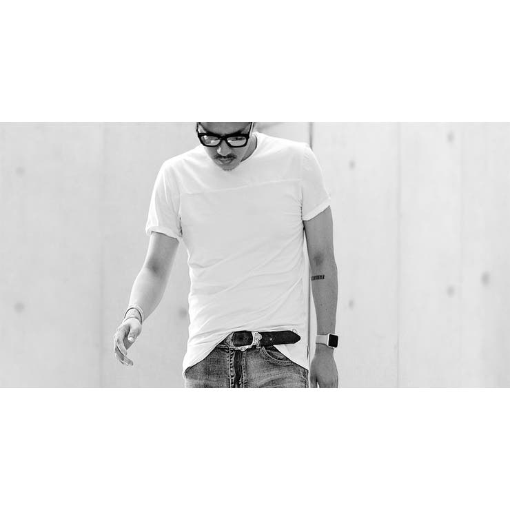 ロング丈 半袖Tシャツ ロングTシャツ | RAiseNsE  | 詳細画像5 