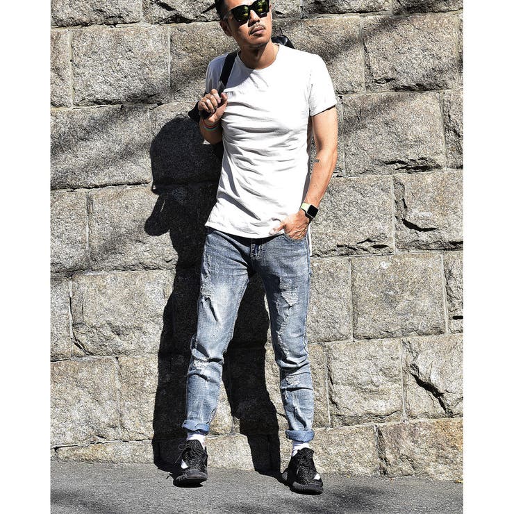 ロング丈 半袖Tシャツ ロングTシャツ | RAiseNsE  | 詳細画像17 