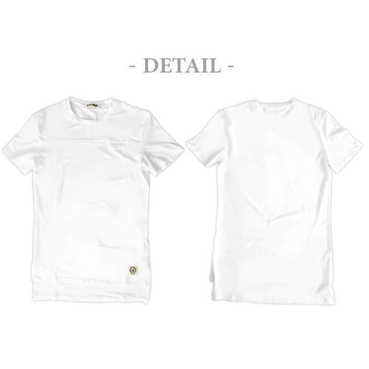ロング丈 半袖Tシャツ ロングTシャツ | RAiseNsE  | 詳細画像44 