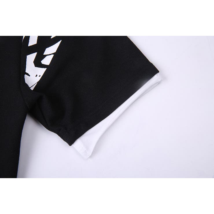 フェイクレイヤード ポロシャツ 速乾 | RAiseNsE  | 詳細画像27 