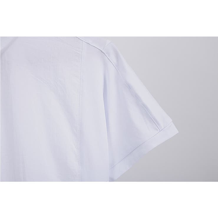 コットンリネン 切り返し 半袖 | RAiseNsE  | 詳細画像23 