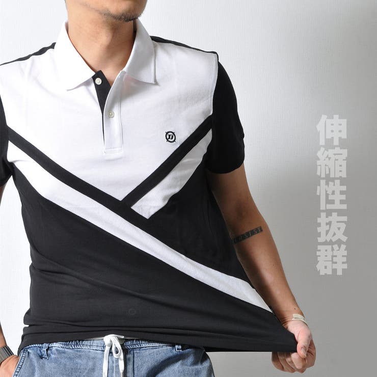 半袖ポロシャツ バイカラー切替 ツートン | RAiseNsE  | 詳細画像9 