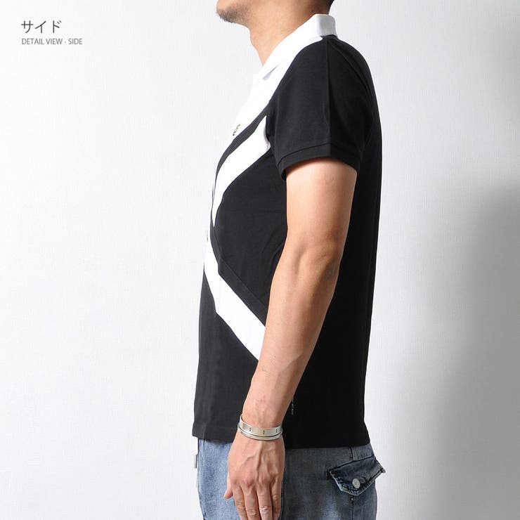 半袖ポロシャツ バイカラー切替 ツートン | RAiseNsE  | 詳細画像11 