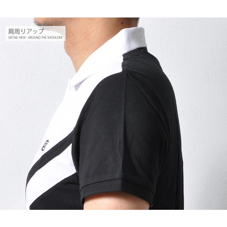 半袖ポロシャツ バイカラー切替 ツートン | RAiseNsE  | 詳細画像14 