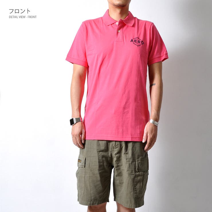 半袖ポロシャツ ビビットカラー カジュアル | RAiseNsE  | 詳細画像8