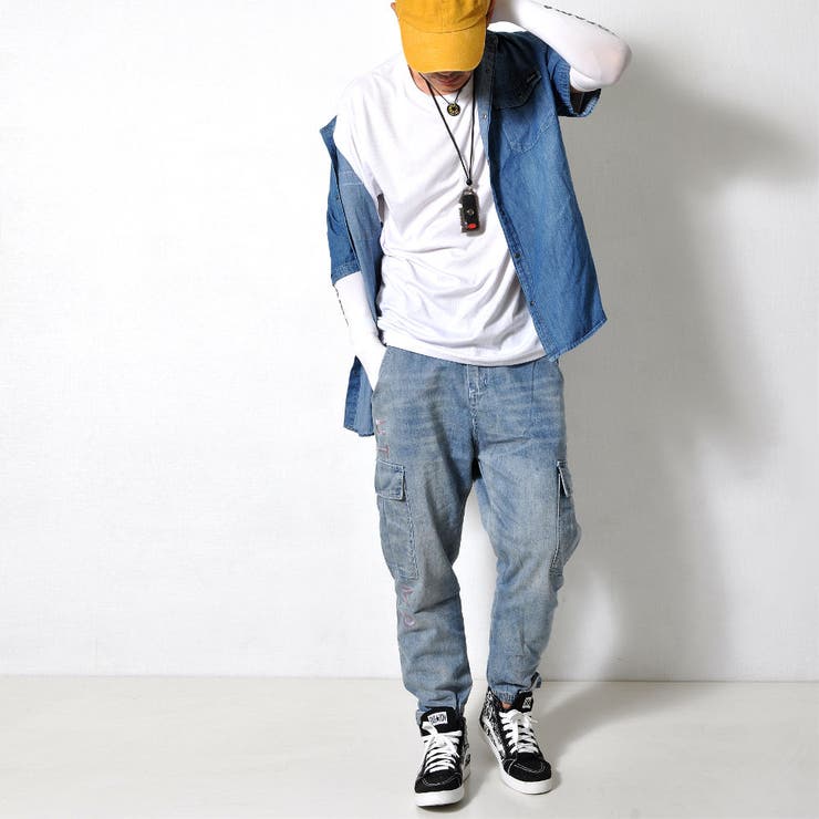 数量限定 デニムシャツ 半袖 | RAiseNsE  | 詳細画像15 