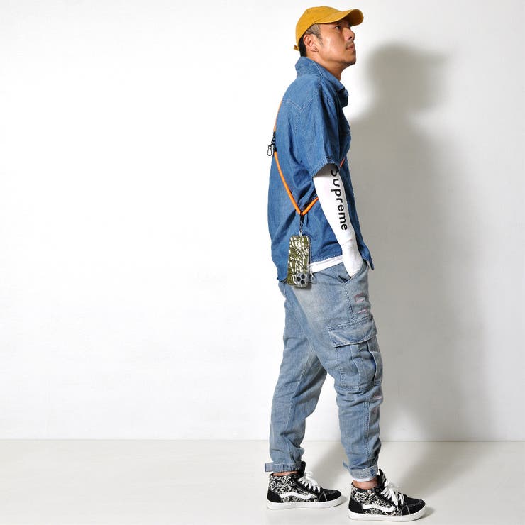 数量限定 デニムシャツ 半袖 | RAiseNsE  | 詳細画像20 