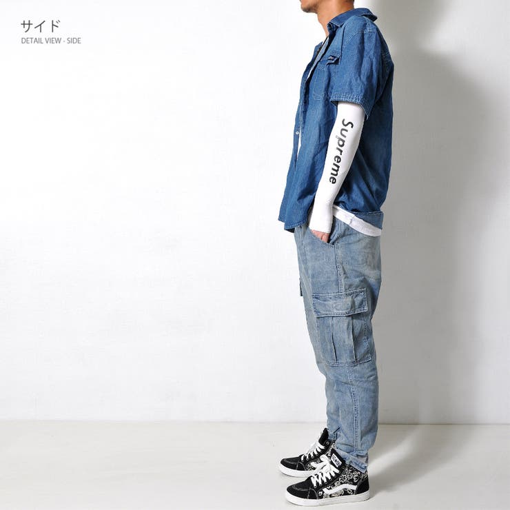 数量限定 デニムシャツ 半袖 | RAiseNsE  | 詳細画像26 