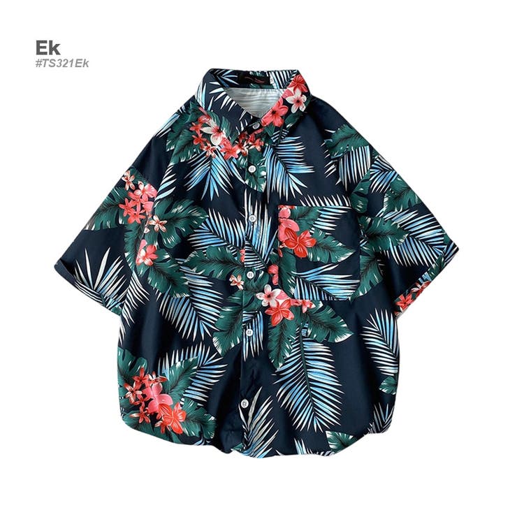 Ek | アロハシャツ メンズ 柄シャツ | RAiseNsE 
