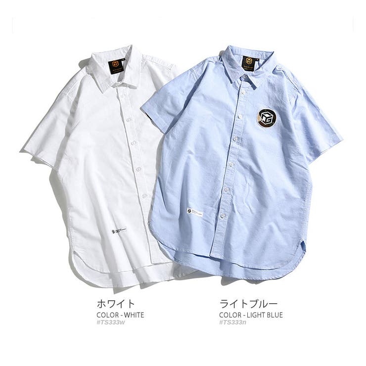 半袖シャツ オックスフォード シンプル | RAiseNsE  | 詳細画像2 