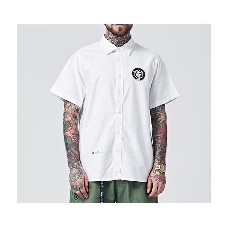 半袖シャツ オックスフォード シンプル | RAiseNsE  | 詳細画像6 