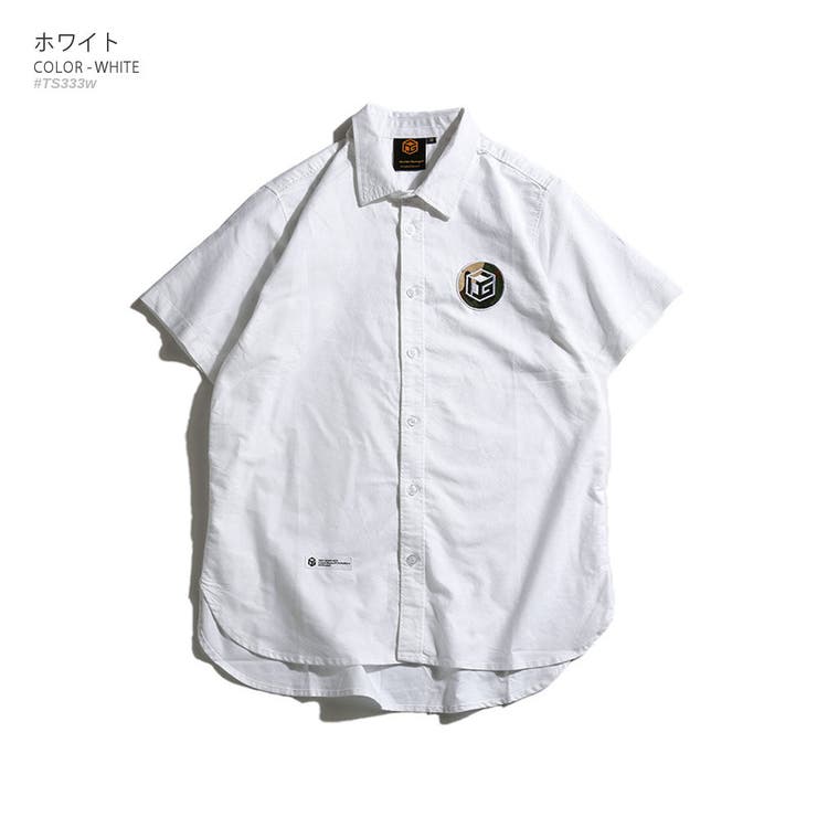 半袖シャツ オックスフォード シンプル | RAiseNsE  | 詳細画像9 