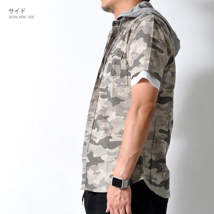 半袖 ミリタリー シャツ | RAiseNsE  | 詳細画像13 