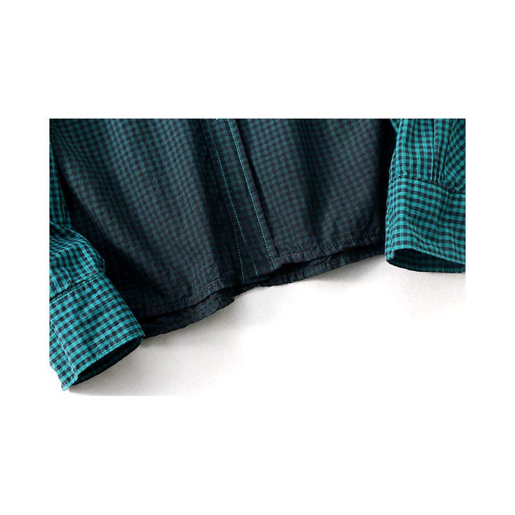 チェック柄 長袖シャツ グラデーション | RAiseNsE  | 詳細画像37 