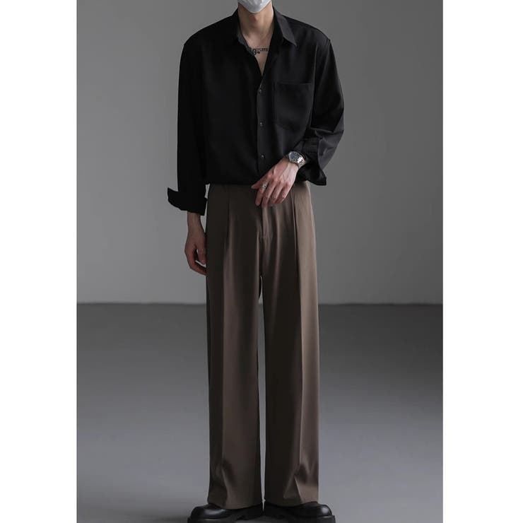 長袖シャツ ベーシック メンズ | RAiseNsE  | 詳細画像8 