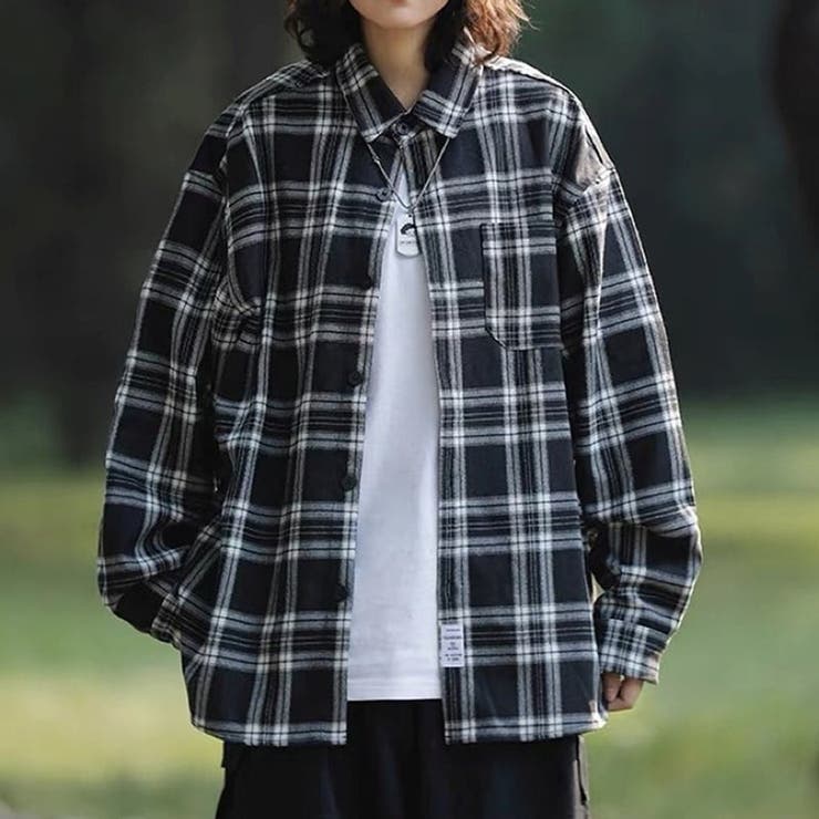 長袖 チェック柄シャツ メンズ | RAiseNsE  | 詳細画像14 