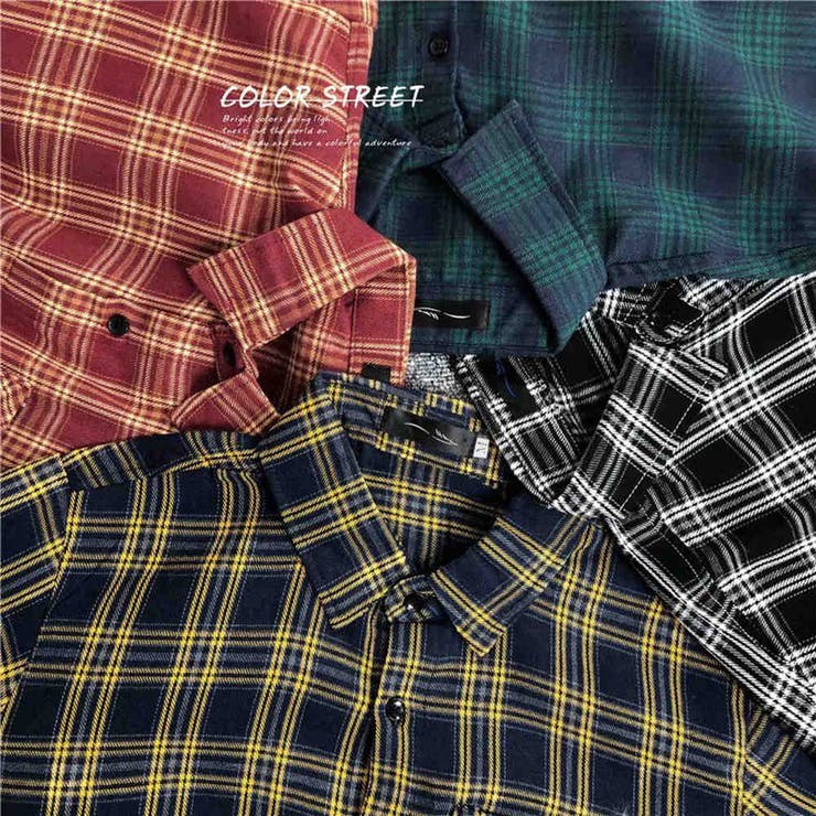 長袖 チェック柄シャツ メンズ | RAiseNsE  | 詳細画像19 