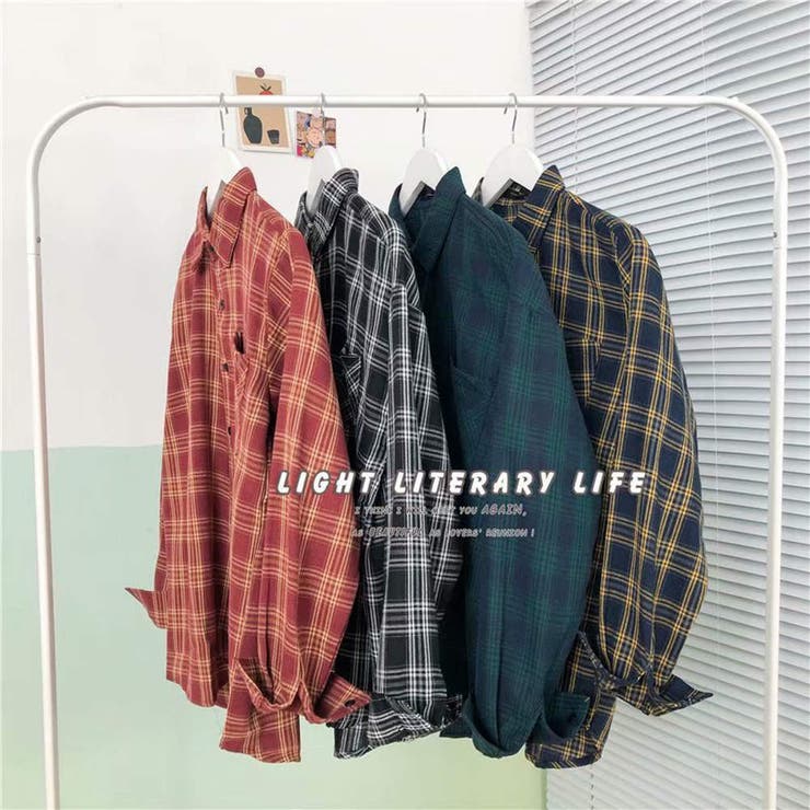 長袖 チェック柄シャツ メンズ | RAiseNsE  | 詳細画像20 