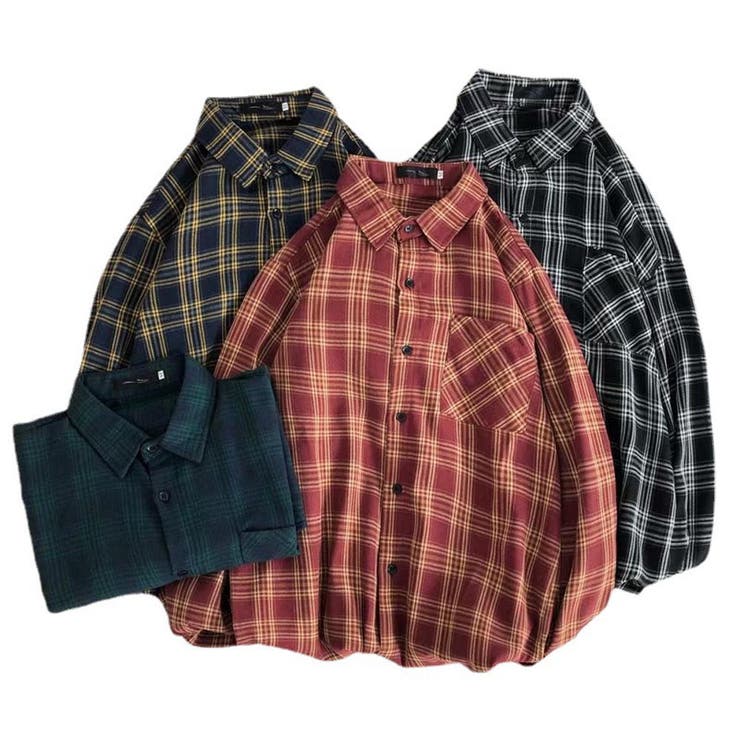 長袖 チェック柄シャツ メンズ | RAiseNsE  | 詳細画像22 