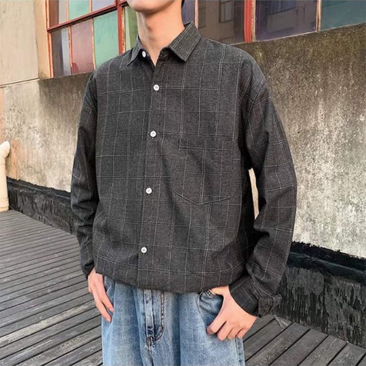 長袖 チェック柄シャツ メンズ | RAiseNsE  | 詳細画像5 