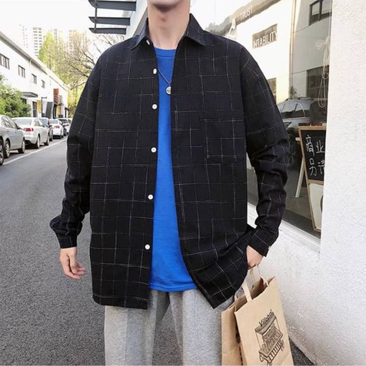 長袖 チェック柄シャツ メンズ | RAiseNsE  | 詳細画像14 