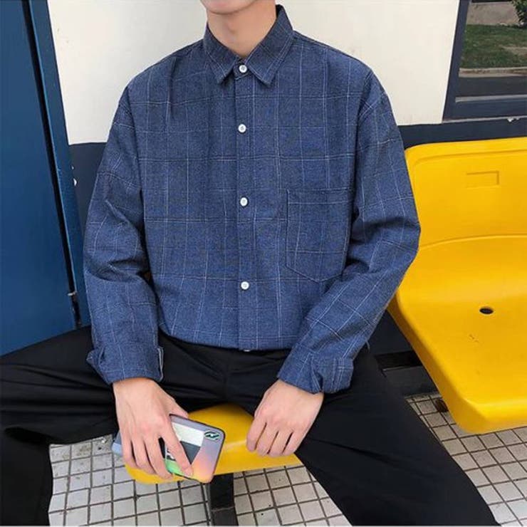 長袖 チェック柄シャツ メンズ | RAiseNsE  | 詳細画像18 