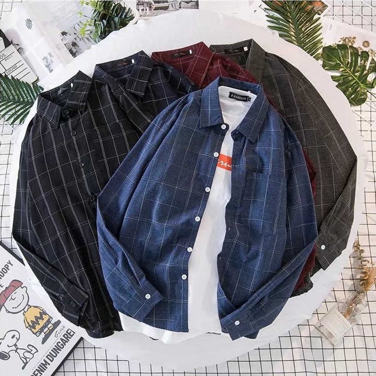 長袖 チェック柄シャツ メンズ | RAiseNsE  | 詳細画像27 