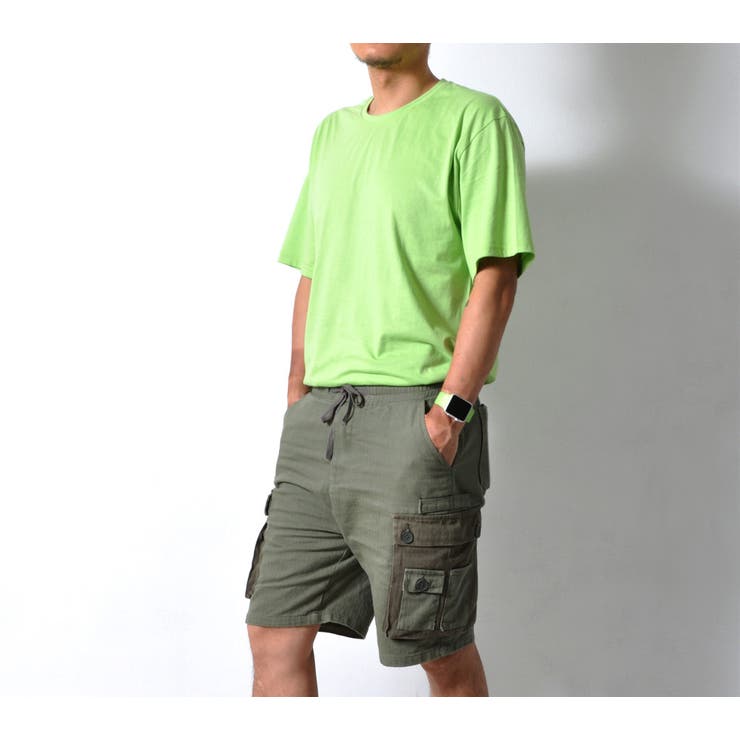 数量限定 カーゴハーフパンツ ミリタリー | RAiseNsE  | 詳細画像12 