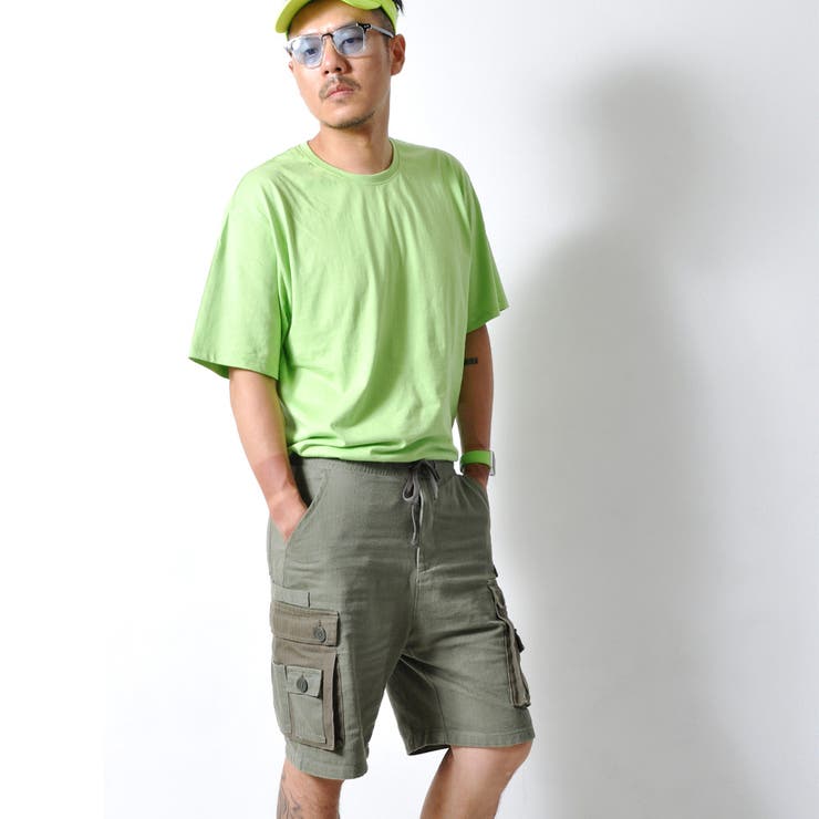 数量限定 カーゴハーフパンツ ミリタリー | RAiseNsE  | 詳細画像14 