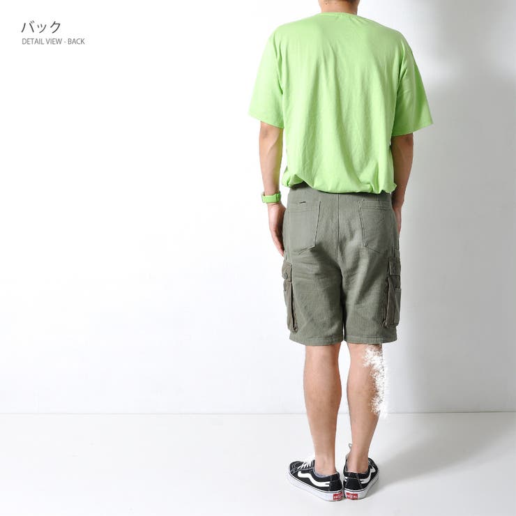 数量限定 カーゴハーフパンツ ミリタリー | RAiseNsE  | 詳細画像20 