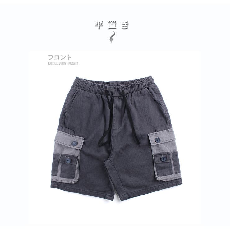 数量限定 カーゴハーフパンツ ミリタリー | RAiseNsE  | 詳細画像21 