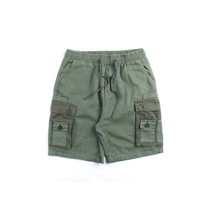 数量限定 カーゴハーフパンツ ミリタリー | RAiseNsE  | 詳細画像22 