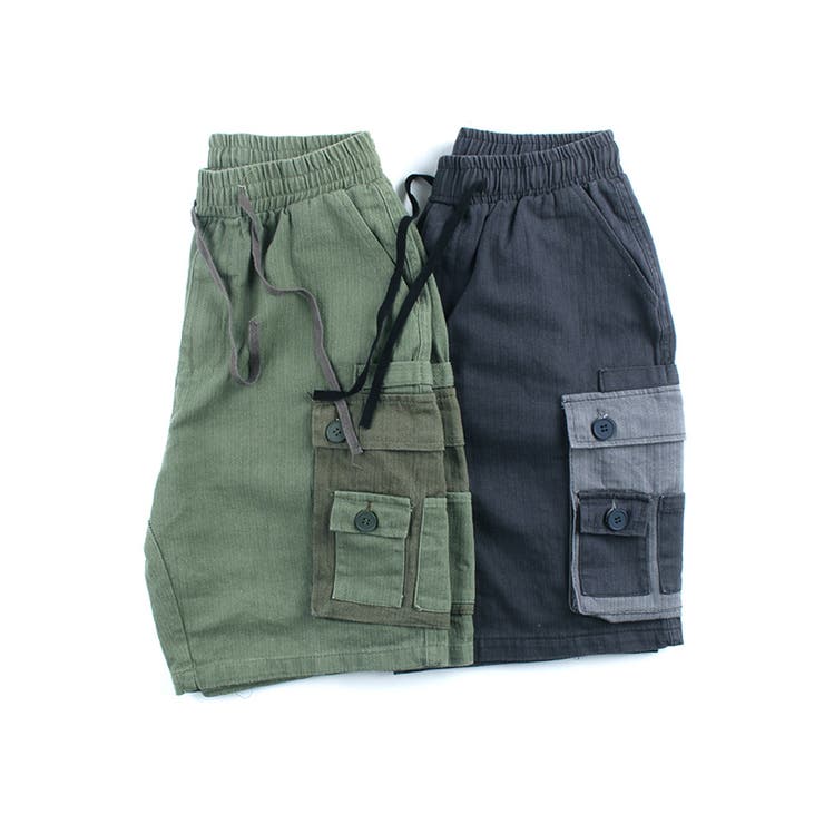 数量限定 カーゴハーフパンツ ミリタリー | RAiseNsE  | 詳細画像26 