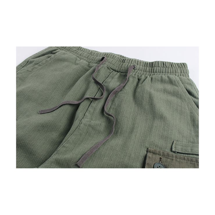 数量限定 カーゴハーフパンツ ミリタリー | RAiseNsE  | 詳細画像27 