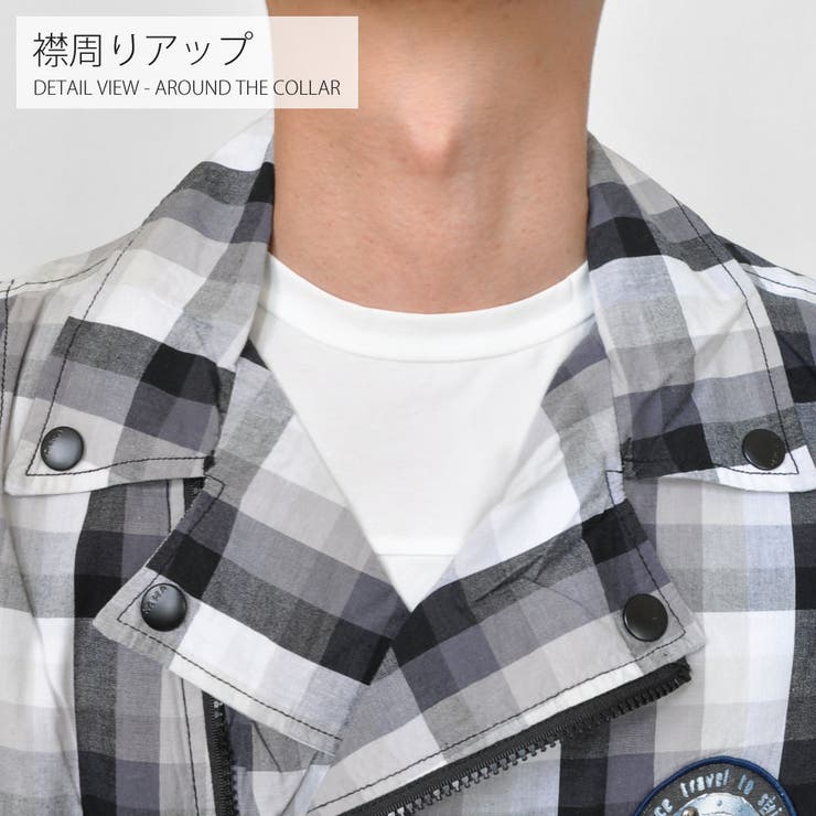 ノースリーブ チェックベスト メンズ トップス シャツ カジュアル T177 品番 Rscm Raisense ライセンス のメンズ ファッション通販 Shoplist ショップリスト