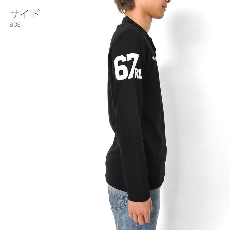 ロゴ＆刺繍入り 長袖 ポロシャツ | RAiseNsE  | 詳細画像8 