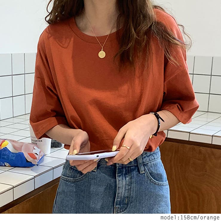 選べる8色 ゆったり無地半袖tシャツ 春 夏 秋 品番 Rkkw0001690 Rakuku ラクク のレディースファッション通販 Shoplist ショップリスト