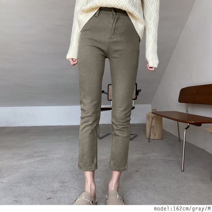 ストレッチタイトクロップドパンツ 春 秋 冬 品番 Rkkw Rakuku ラクク のレディースファッション通販 Shoplist ショップリスト