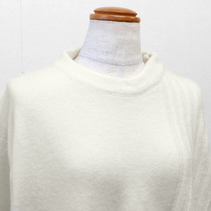 【美品】　22AWアシンメトリーフリンジタートル アシンメトリーフリンジニット[品番：RKKW0002489]｜RAKUku