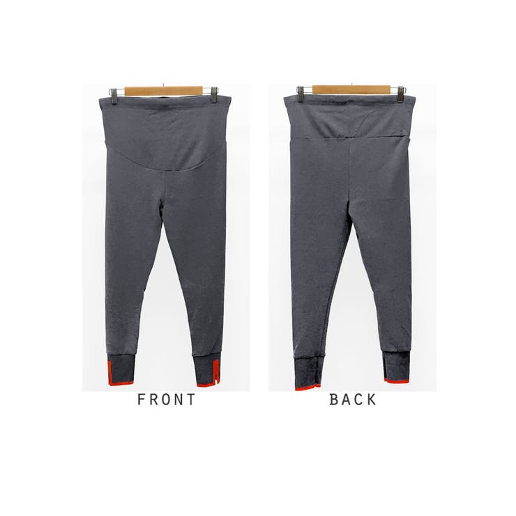 マタニティ用♪配色ラインスリットレギンス | RAKUku | 詳細画像3 