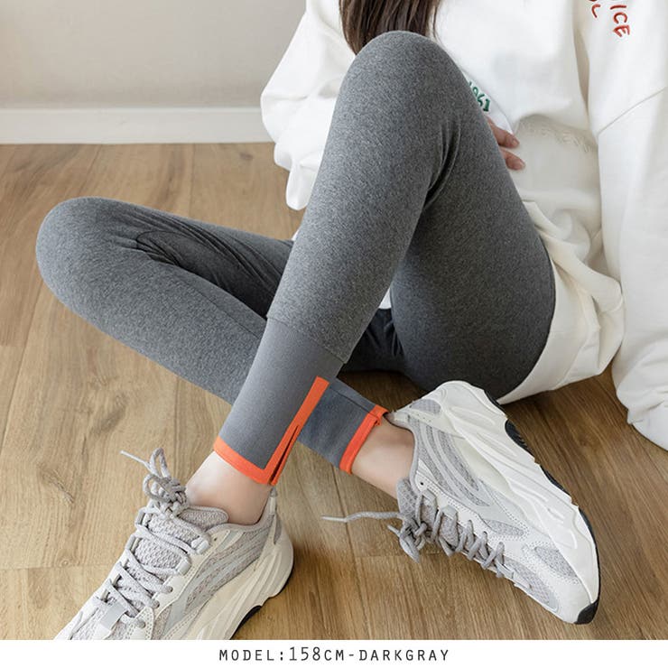 マタニティ用♪配色ラインスリットレギンス | RAKUku | 詳細画像11 