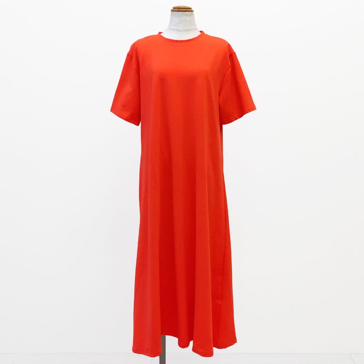 Diagram ワンピース　マキシ丈　長袖　Aライン フレア　オレンジ　38 楽天市場】＜23:59迄60％クーポンで2112円!2点~＞即納 S〜L