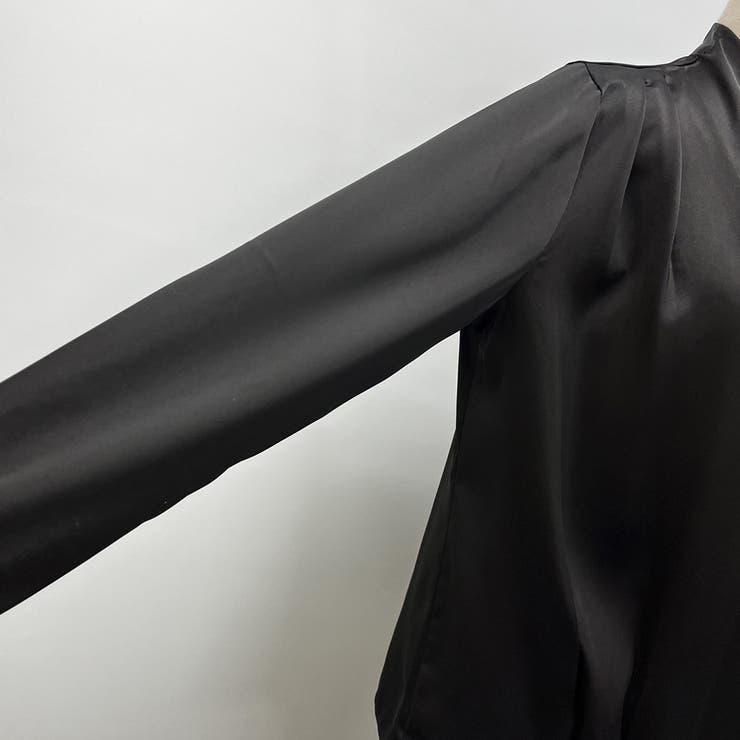 Vネック エレガント オフィスブラウス | RAKUku | 詳細画像11 