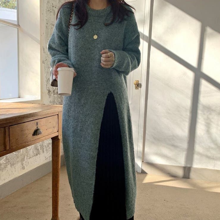 スリットチュニック 韓国ファッション 3color | RAKUku | 詳細画像3 